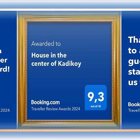 Апартаменты House In The Center Of Kadikoy Стамбул Экстерьер фото