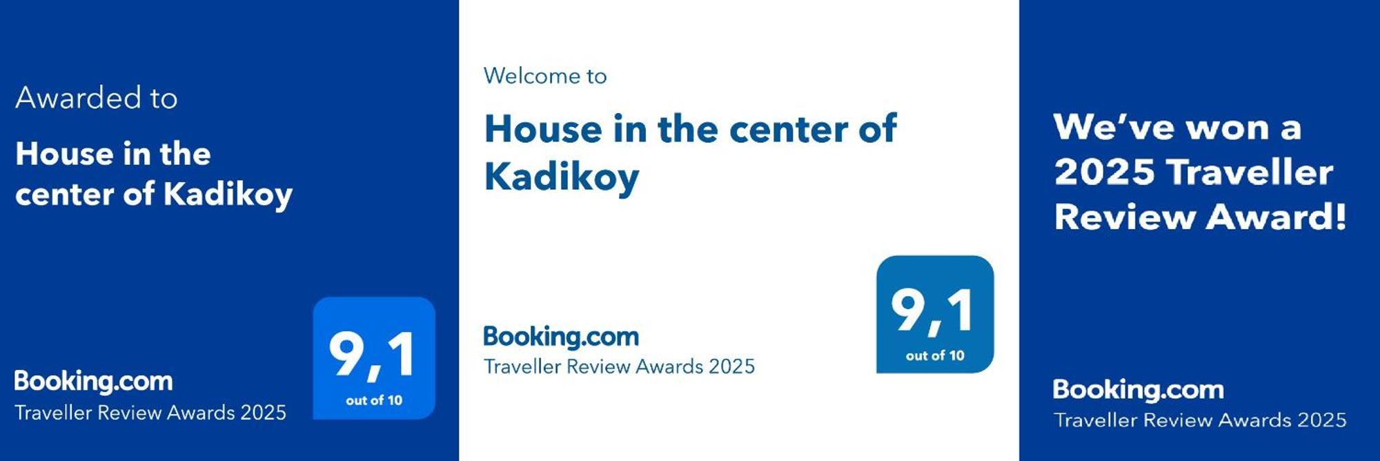 Апартаменты House In The Center Of Kadikoy Стамбул Экстерьер фото